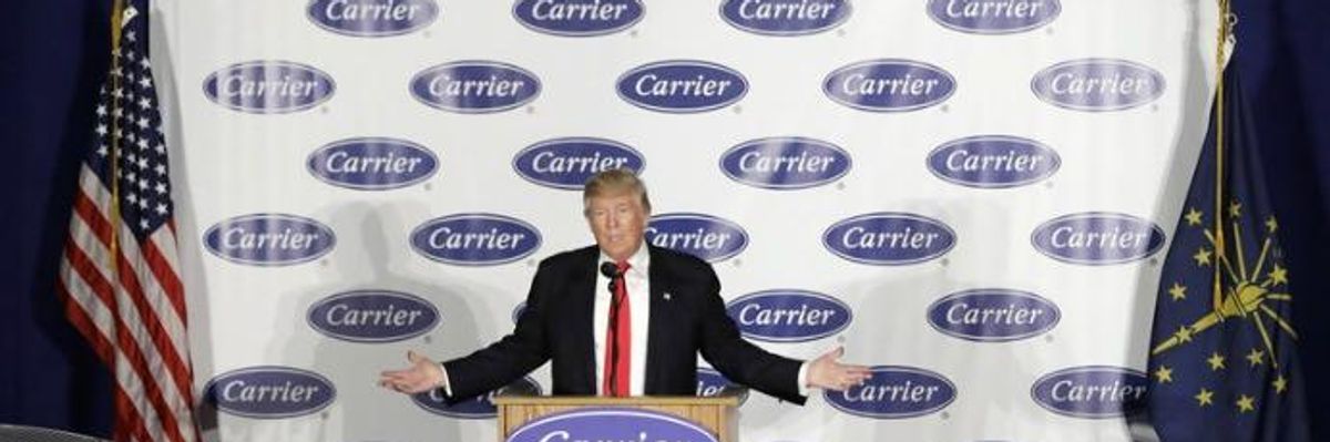 Will Trump's PR Triumph At Carrier Mean The Democratic Party's Demise?