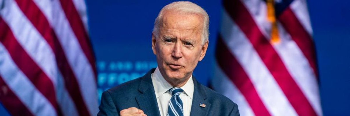 Demanding White House Climate Office and 'Fierce' Cabinet Picks, Groups Urge Biden to Claim His 'FDR Moment'