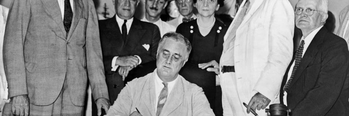 Warning Trump Poses 'Existential Threat' to Social Security, Group Founded by FDR's Son Endorses Biden for President