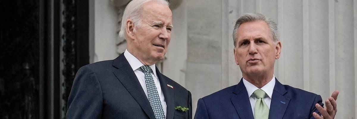 President Joe Biden and House Speaker Kevin McCarthy