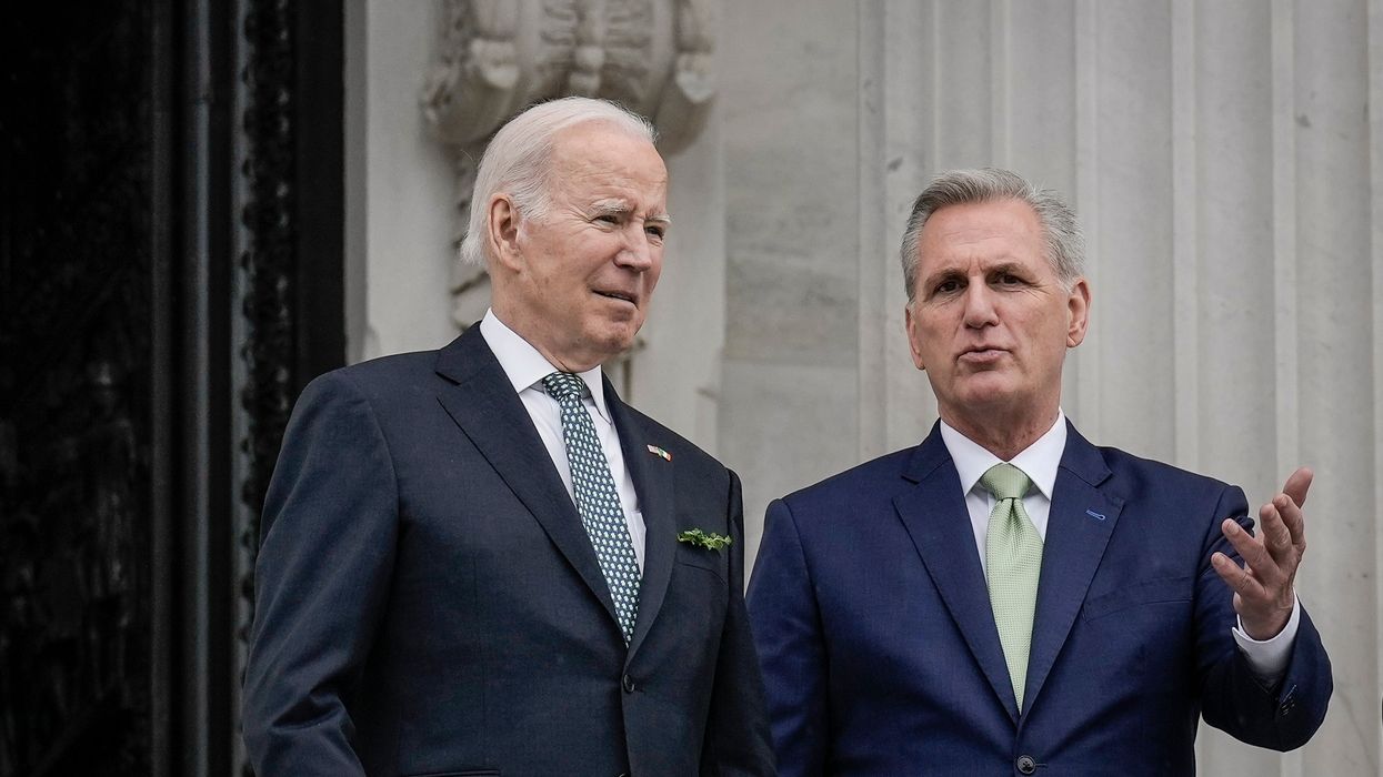 President Joe Biden and House Speaker Kevin McCarthy