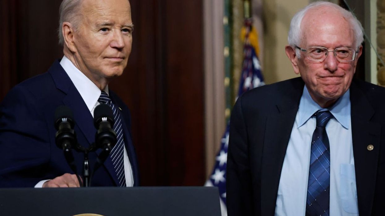 President Joe Biden and Sen. Bernie Sanders