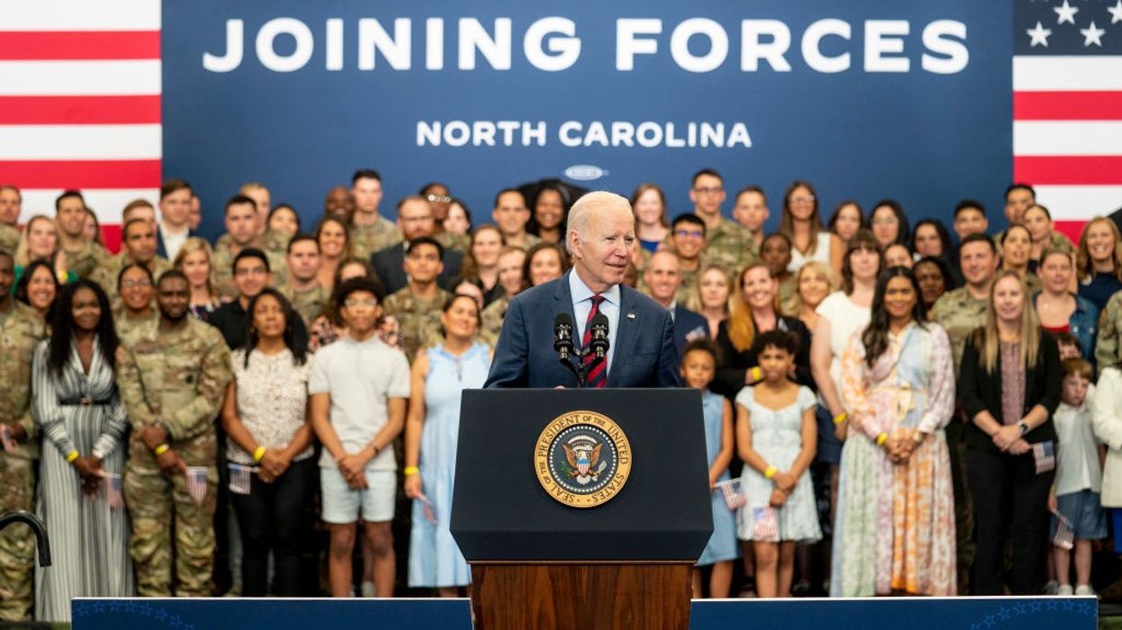 President Joe Biden in North Carolina.