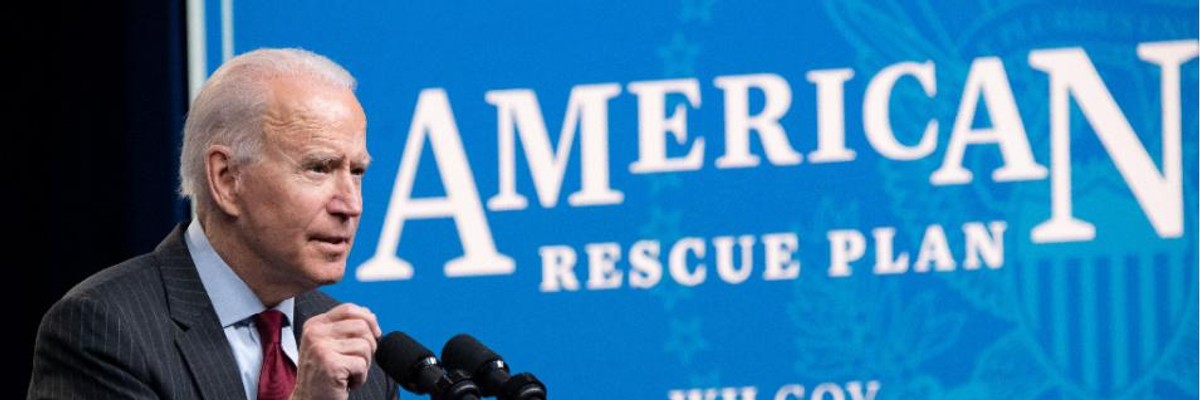 Not One Single GOP Vote as House Democrats Send 'Historic' $1.9 Trillion Relief Bill to Biden's Desk