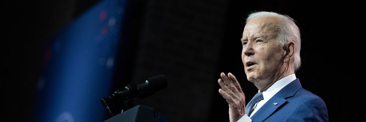 President Joe Biden speaks about why Congress must avoid default by lifting the debt ceiling