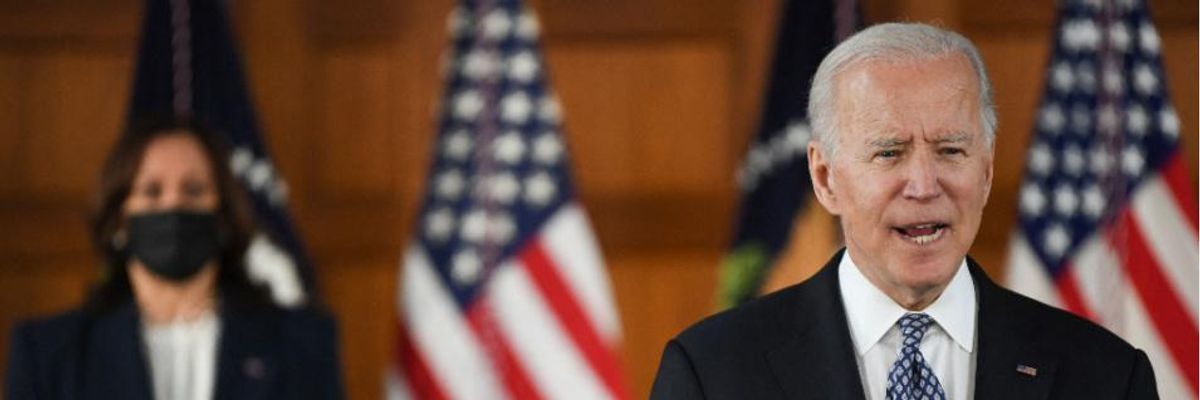 'Jim Crow in the 21st Century': Biden Rebukes Georgia's New Voter Suppression Law