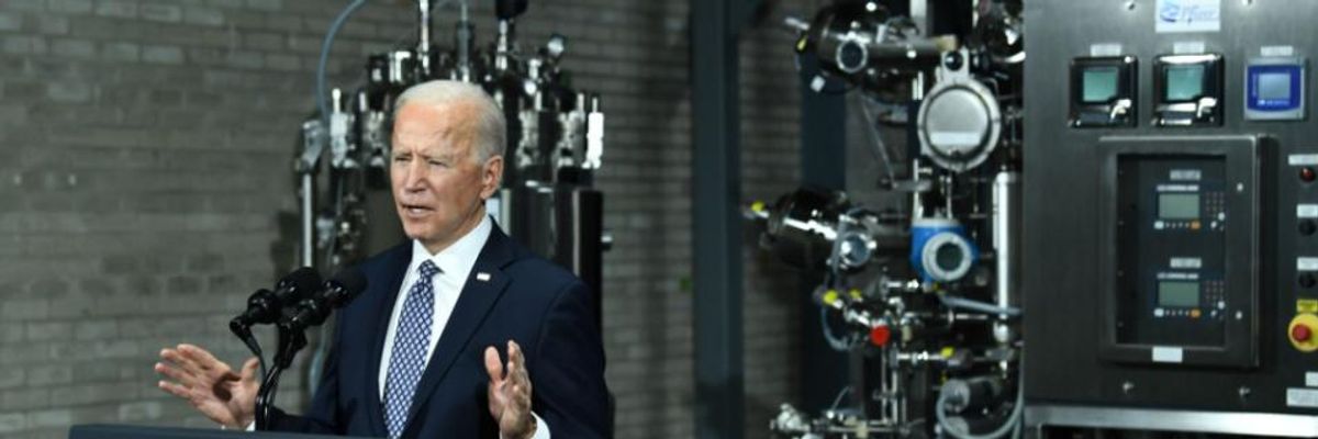 Public Health Coalition Urges Biden to Create Vaccine 'Manufacturing Operation for the World'