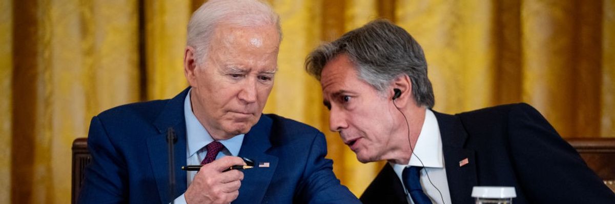 Biden and Blinken—Weapons to Israel Violate US and International Law