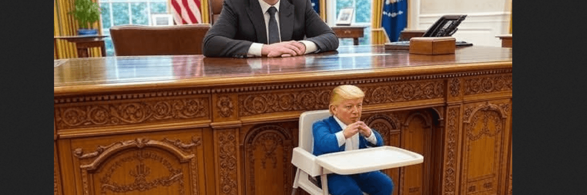 President Musk with his little Vice President