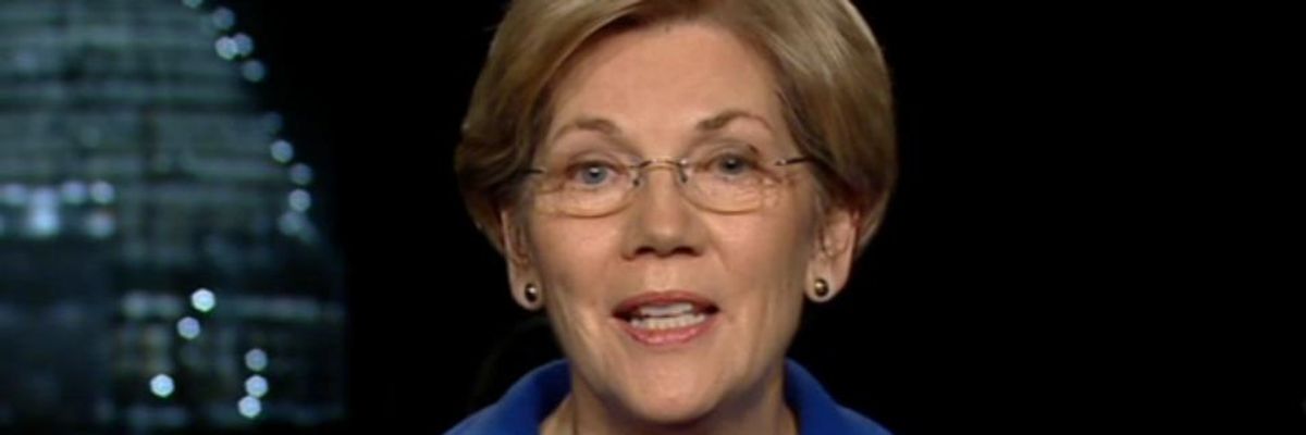 Sen. Warren to Those Promising TPP Would Be So Great: 'Prove It.'