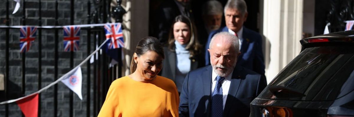 President of Brazil Visits Downing Street