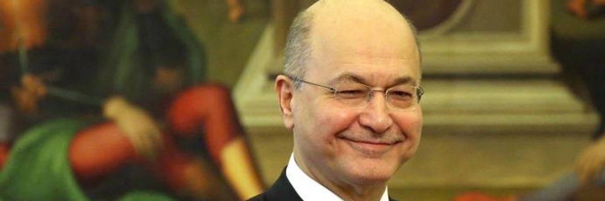 Trump Says He Wants US Troops in Iraq to "Watch Iran." Iraqis' Response: Get Out