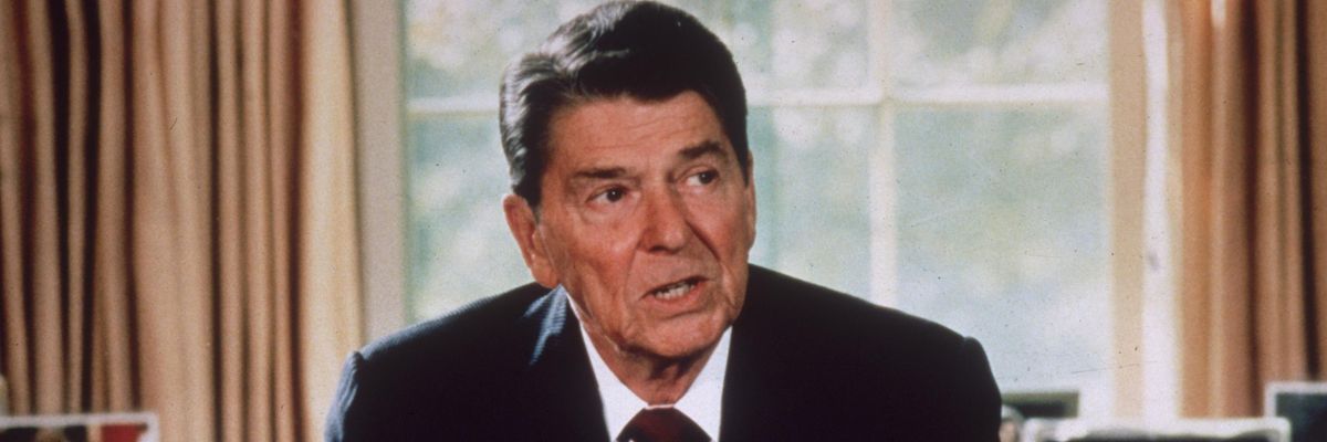 Trump Labor Department to Honor Anti-Labor President Ronald Reagan