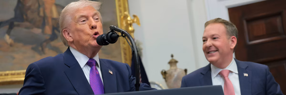 President Trump And EPA Administrator Zeldin Make An Announcement From The White House