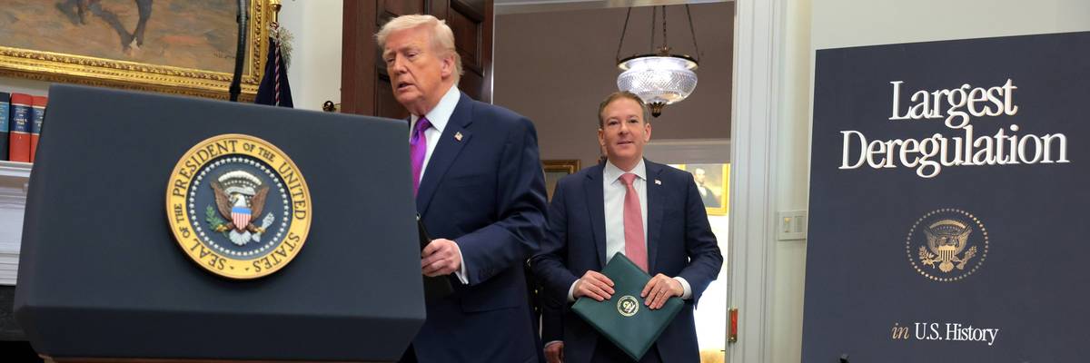 President Trump And EPA Administrator Zeldin Make An Announcement From The White House