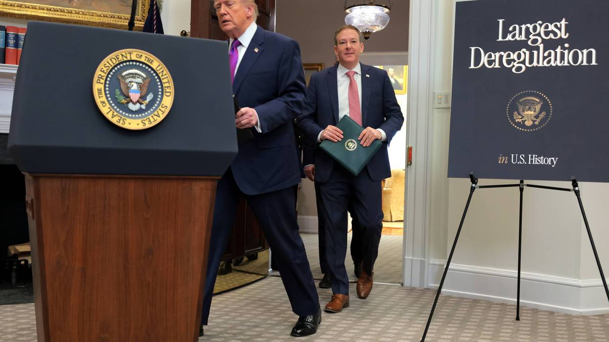 President Trump And EPA Administrator Zeldin Make An Announcement From The White House