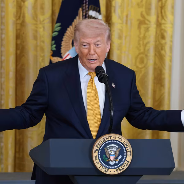 President Trump And First Lady Melania Trump Host Military Mother's Day Event At The White House