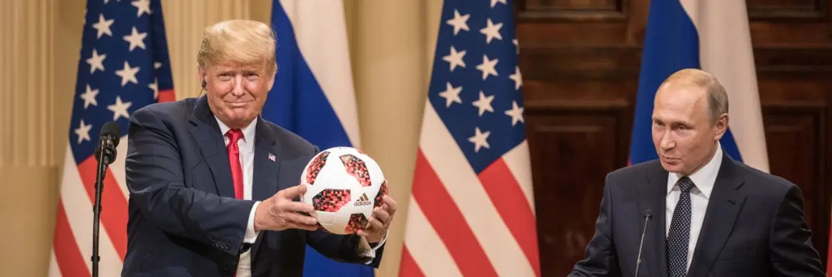 President Trump And President Putin Hold A Joint Press Conference After Summit