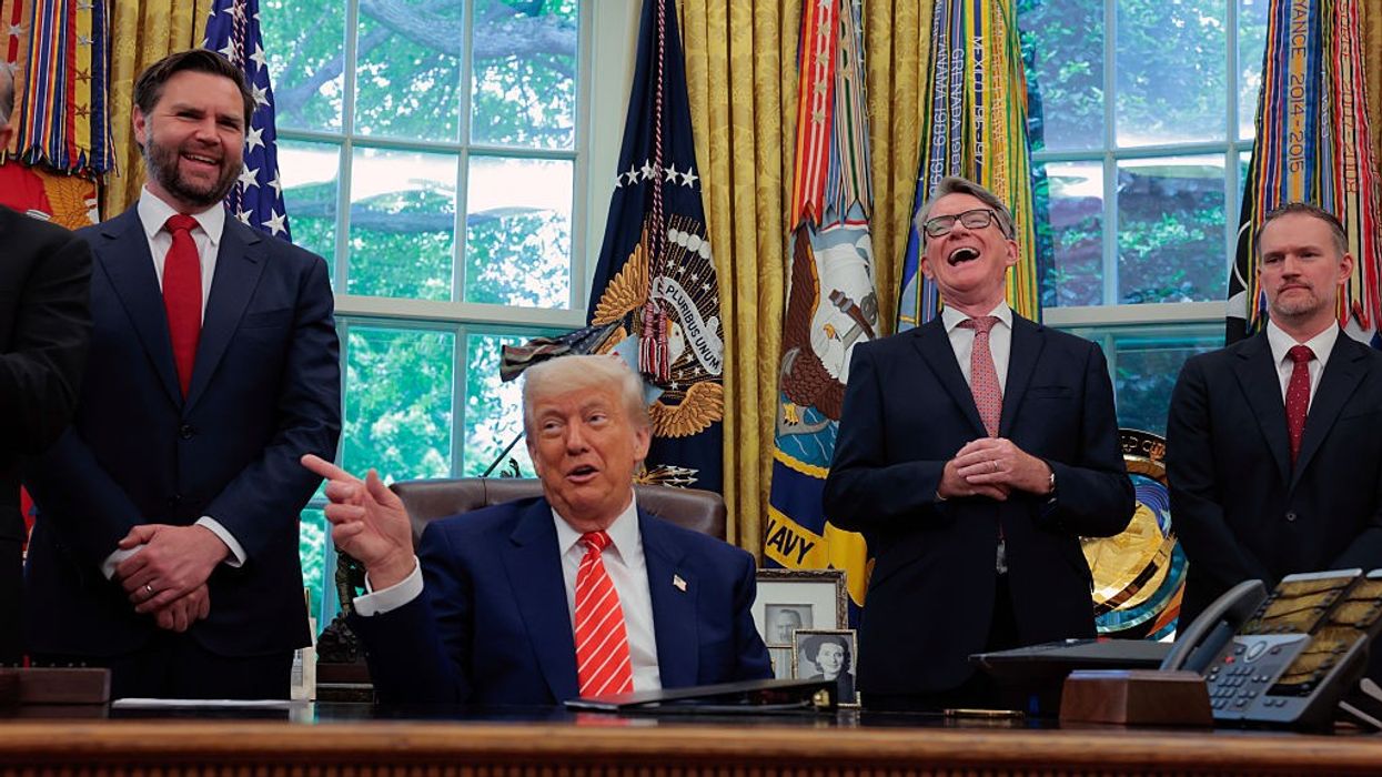 President Trump Announces A Trade Agreement With The United Kingdom