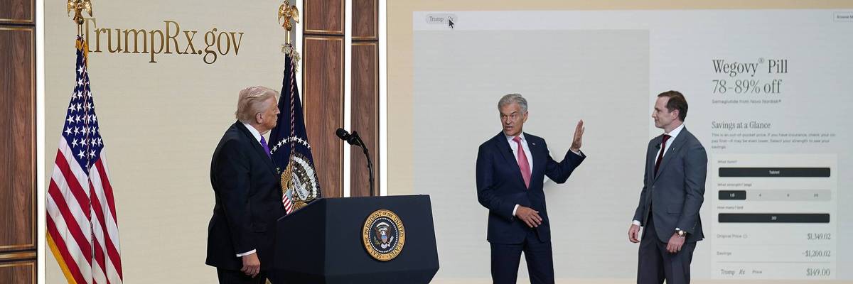 President Trump Announces TrumpRx From The White House