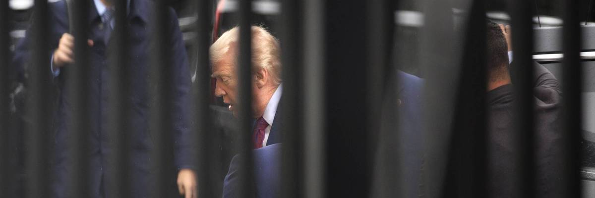 President Trump Arrives Back To White House After Presidential Physical At Walter Reed Medical Hospital