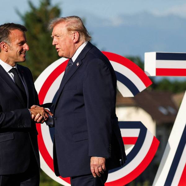 President Trump Attends G7 Summit In Evian, France