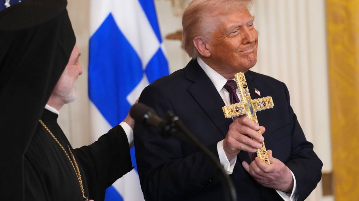 President Trump Attends Greek Independence Day Celebration At White House