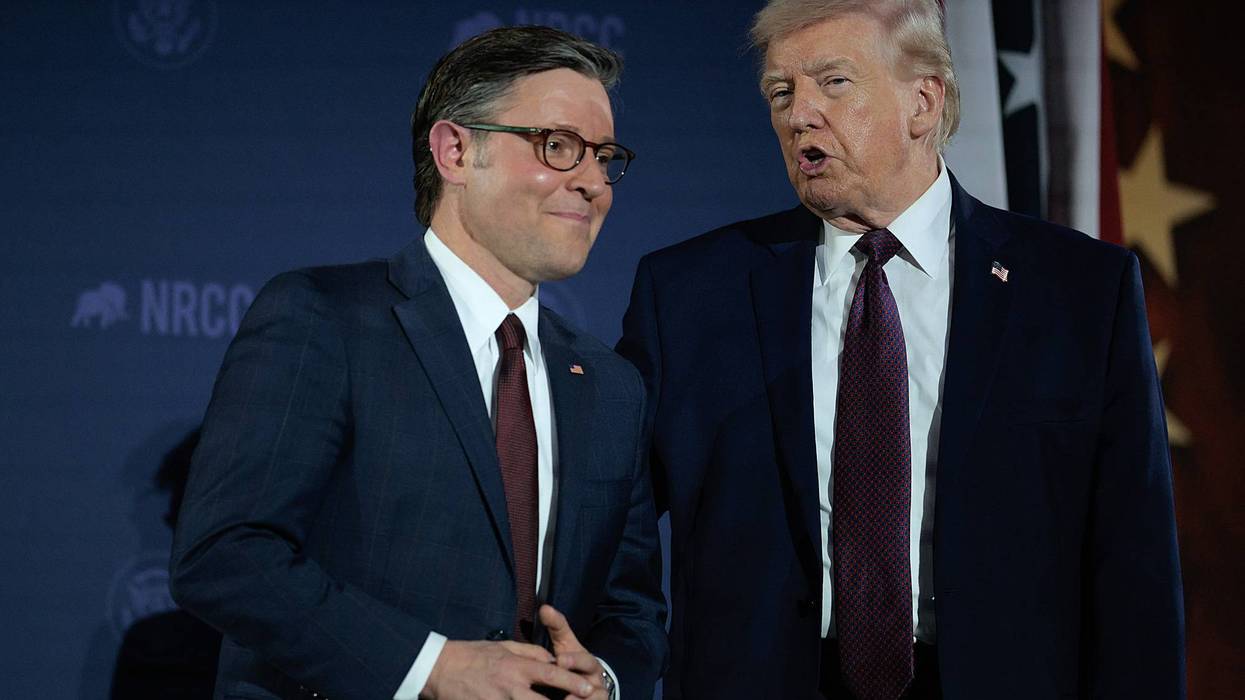 President Trump Attends NRCC Annual Fundraising Dinner At Union Station In Washington