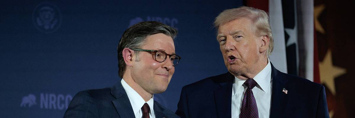 President Trump Attends NRCC Annual Fundraising Dinner At Union Station In Washington