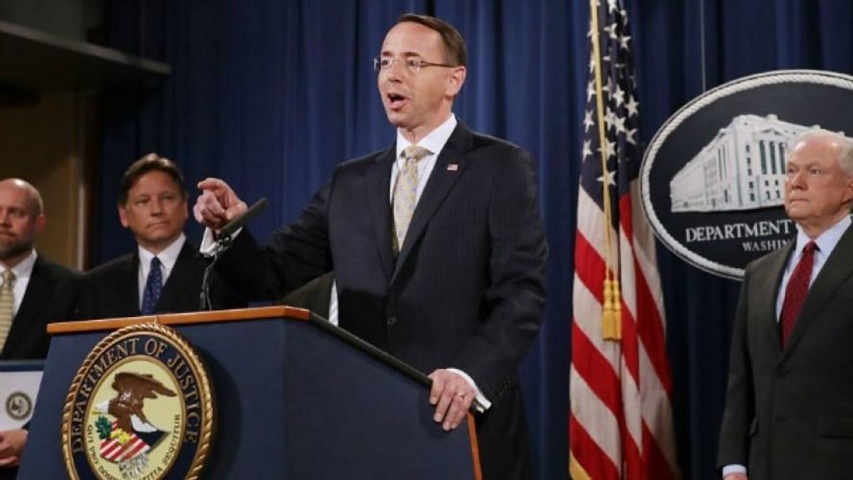 How Trump Hijacked the Government's Transparency Process in an Attempt to Trap Rod Rosenstein