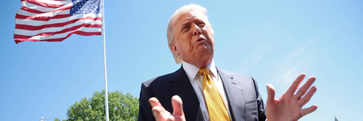 President Trump Departs Washington For Trip To China