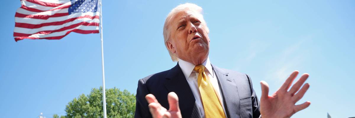 President Trump Departs Washington For Trip To China