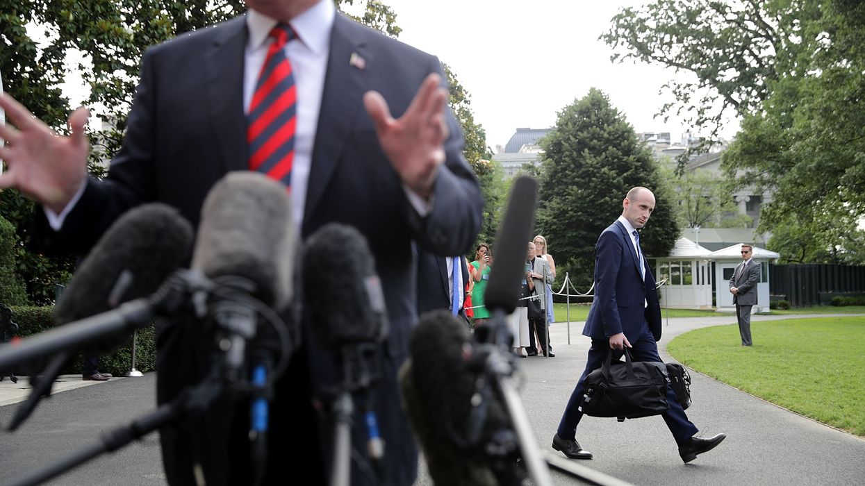 President Trump Departs White House For G7 Summit In Canada