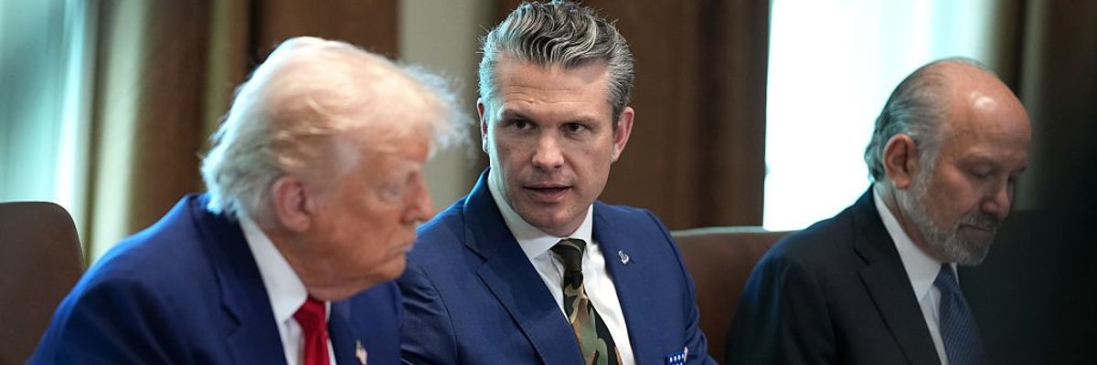 President Trump Holds Cabinet Meeting At White House