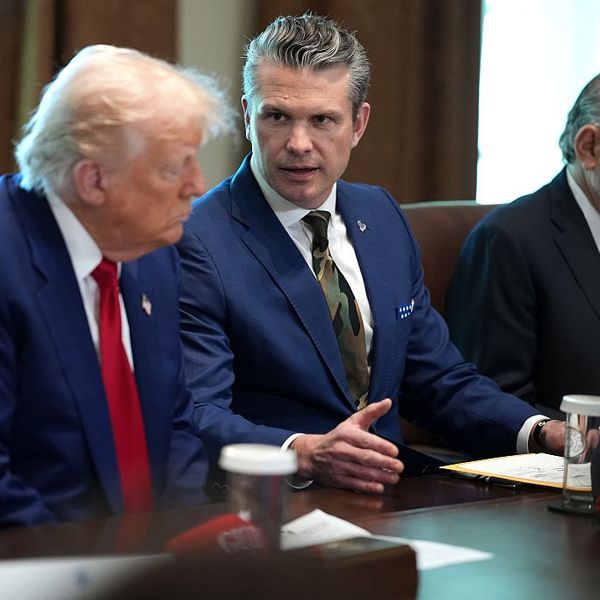 President Trump Holds Cabinet Meeting At White House