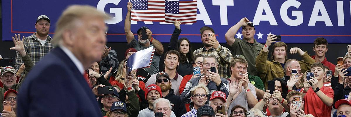 President Trump Holds Election Rally In Wasilla, Alaska