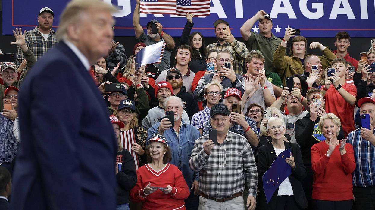 President Trump Holds Election Rally In Wasilla, Alaska