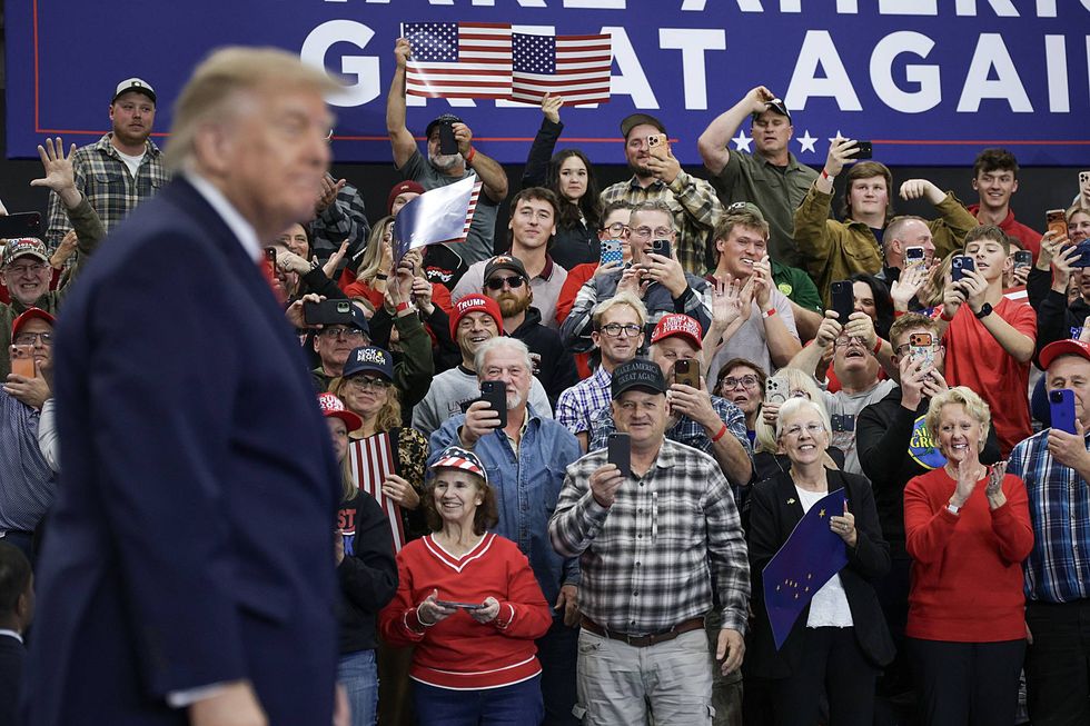 President Trump Holds Election Rally In Wasilla, Alaska