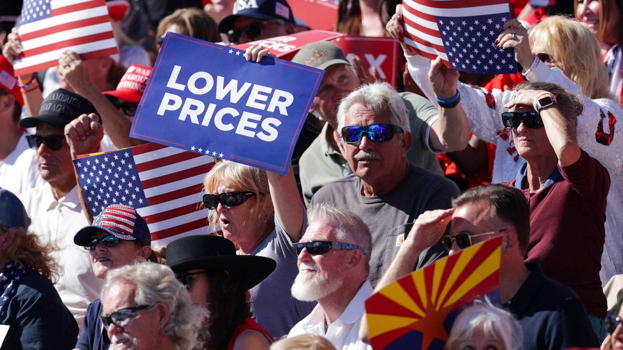 President Trump Holds Midterm Election Rally In Bullhead City, Arizona