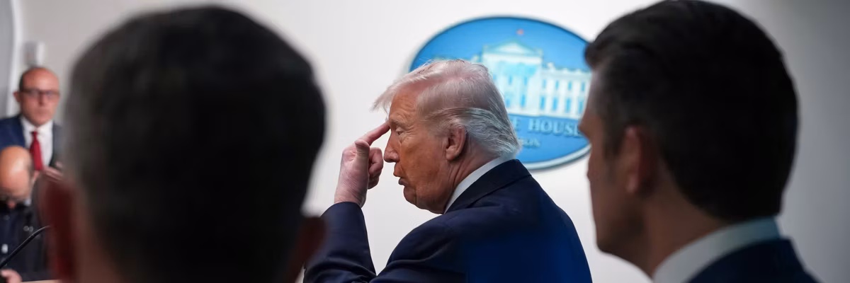 President Trump Holds News Conference With Military Officials On Mission To Rescue Downed Airman In Iran