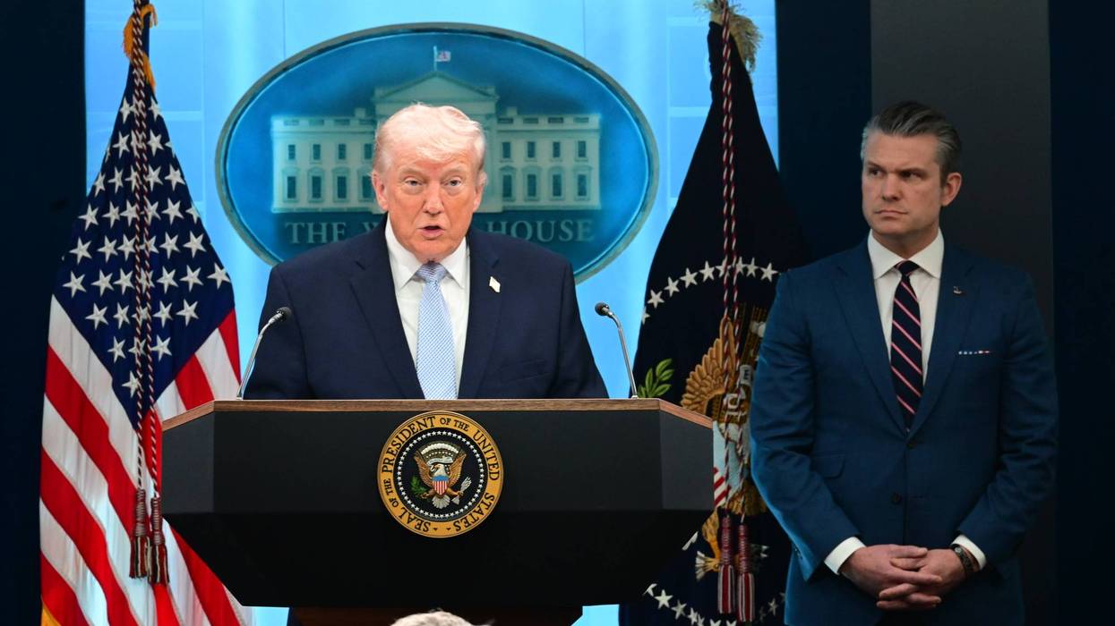 President Trump Holds News Conference With Military Officials