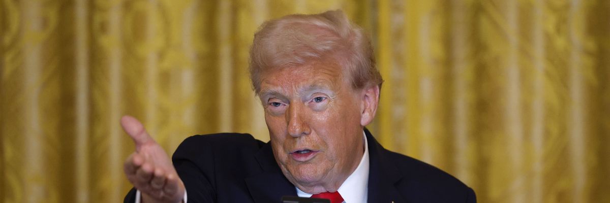 President Trump Hosts Dinner At White House Ballroom