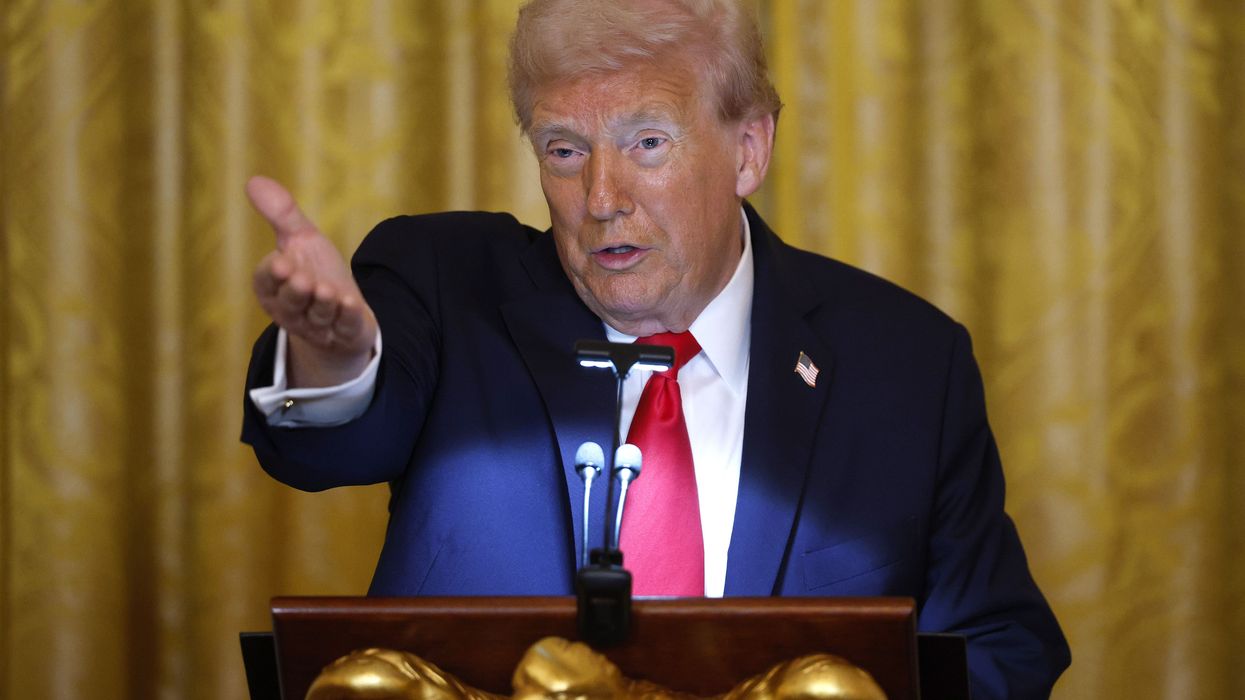 President Trump Hosts Dinner At White House Ballroom