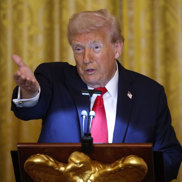 President Trump Hosts Dinner At White House Ballroom