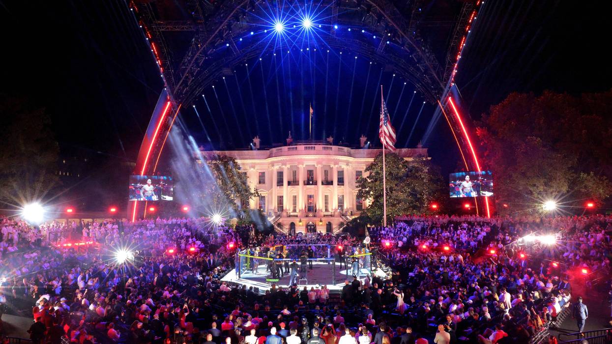 President Trump Hosts UFC Freedom 250 Fight Topuria v Gaethje At The White House