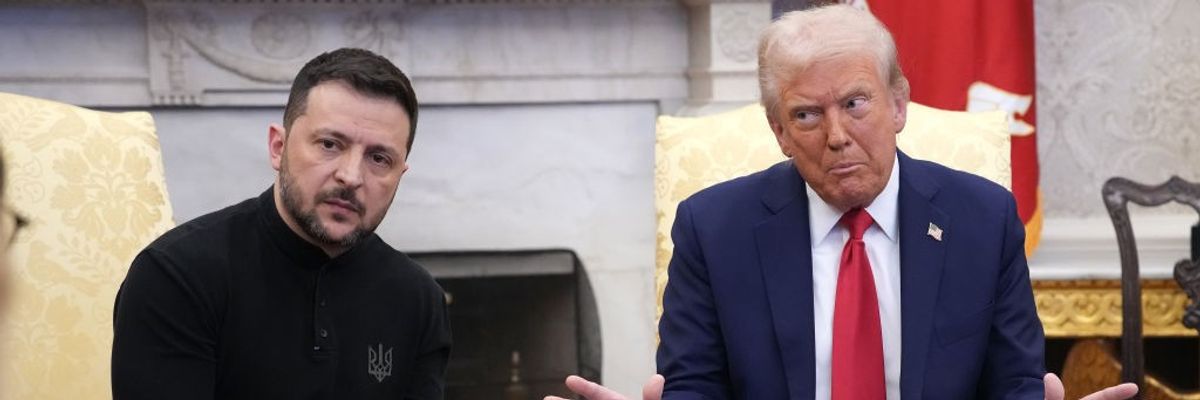 President Trump Hosts Ukrainian President Zelensky At The White House