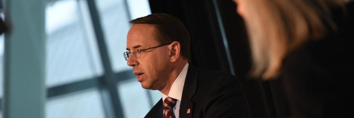 With 800+ Protests Planned, Nation Ready for Mass Revolt as Trump Reportedly Eyes Firing Rosenstein