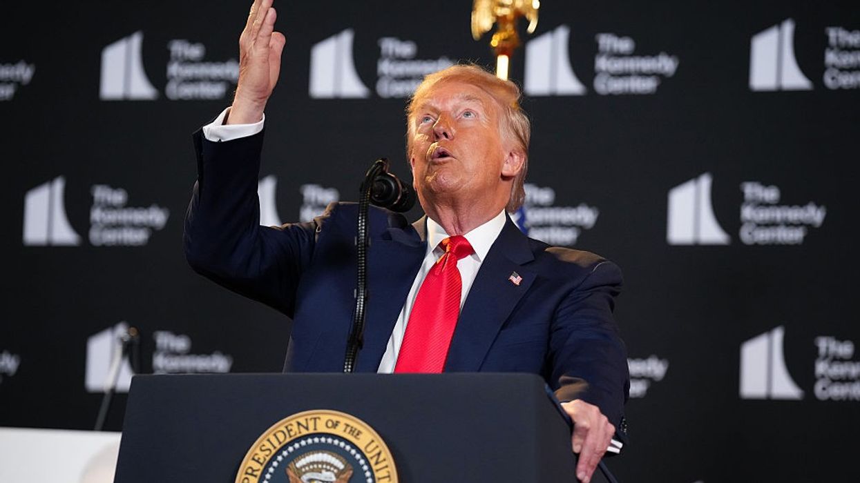 President Trump Makes An Announcement At The Kennedy Center