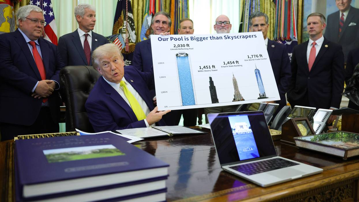 President Trump Makes An Announcement On Coal From The White House's Oval Office