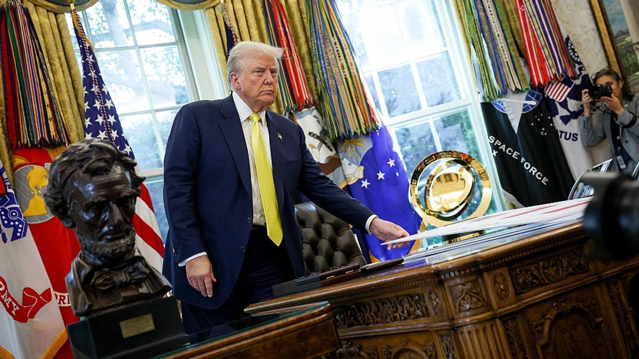 President Trump Makes Announcement On The Economy